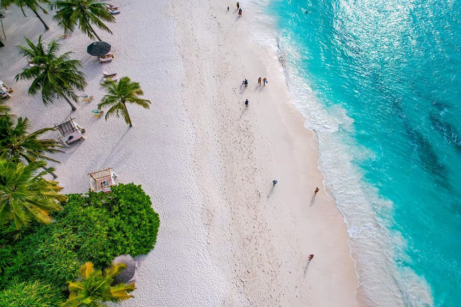 Relaxation on the beach