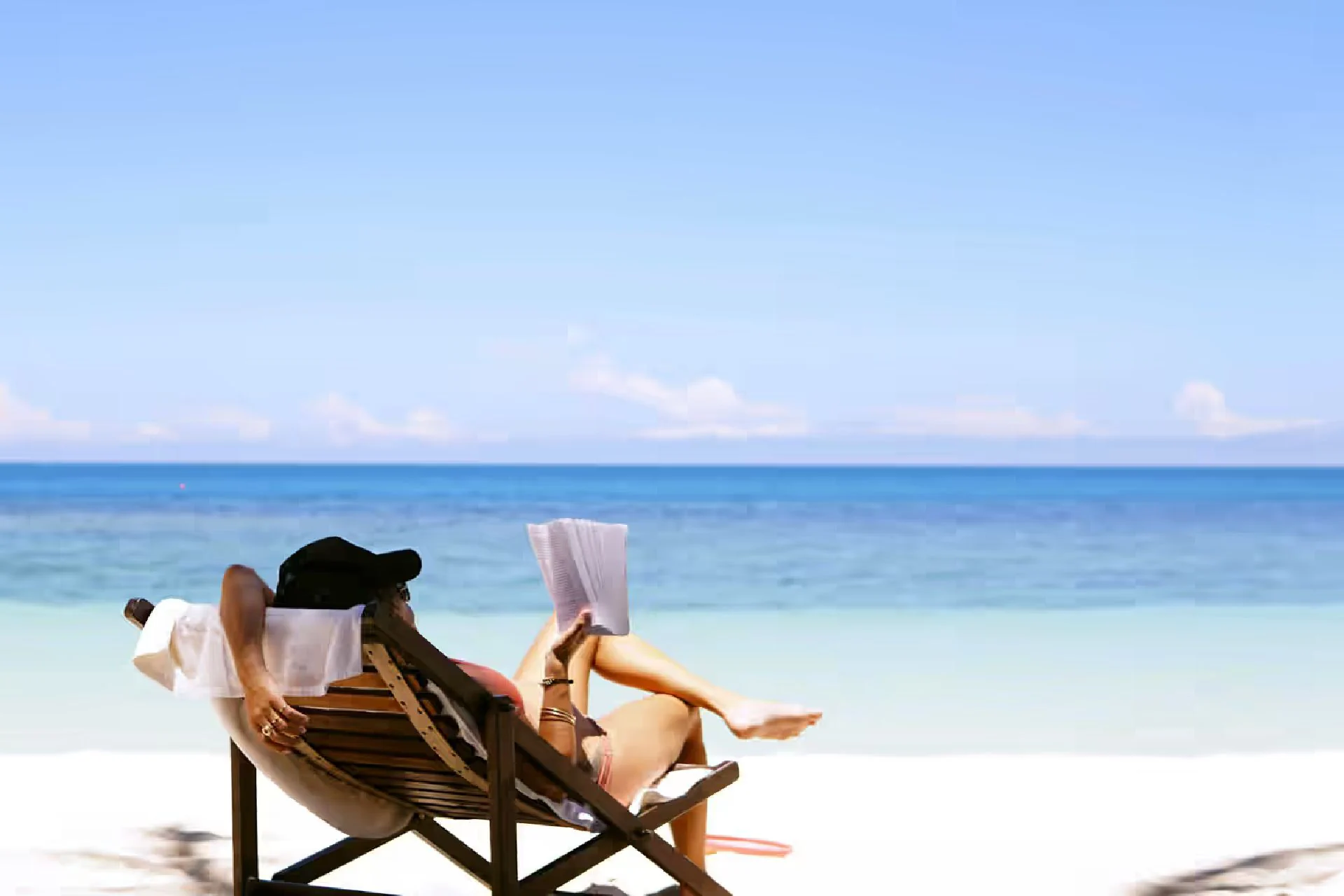Relaxation on the beach